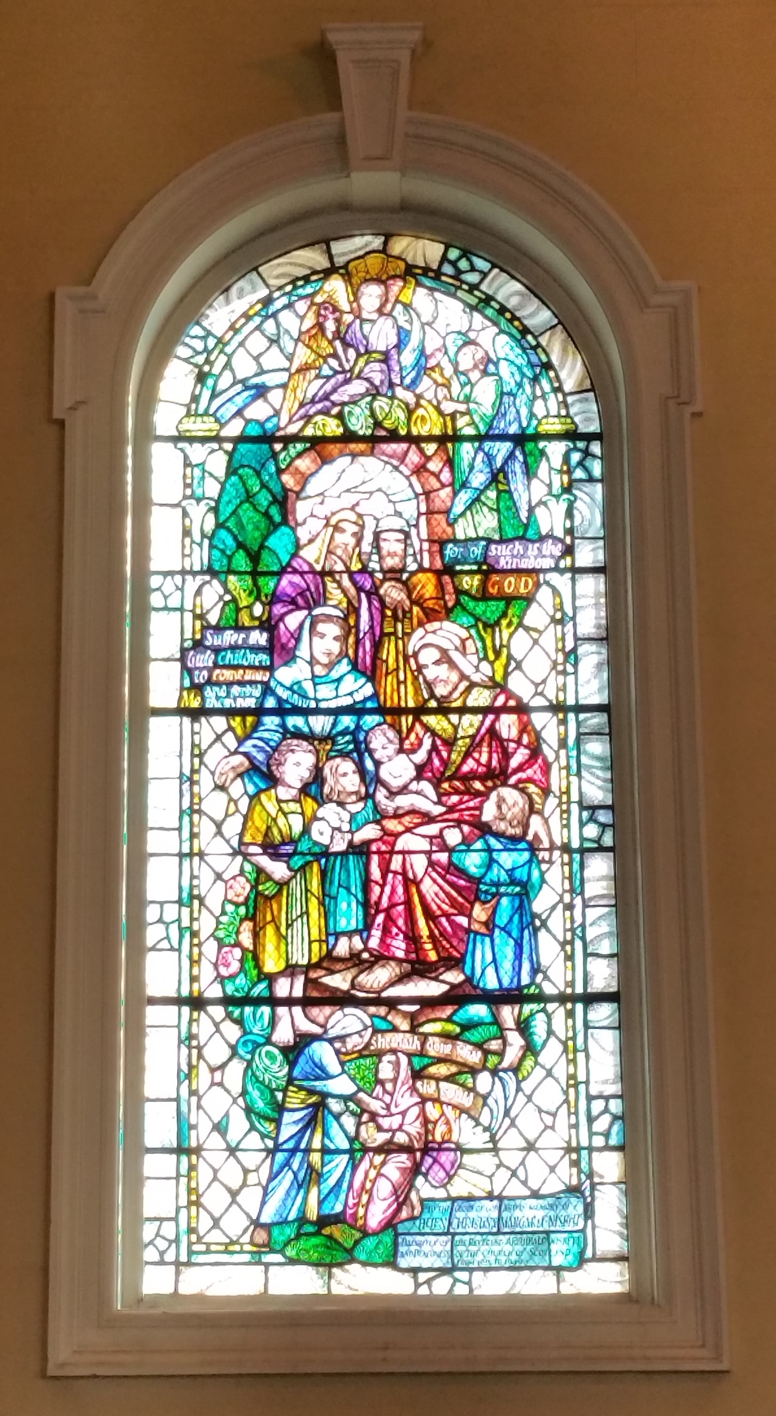 stained glass window